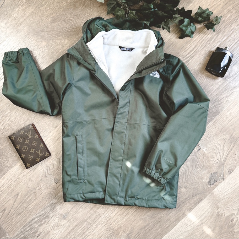 The North Face Green Hooded Jacket